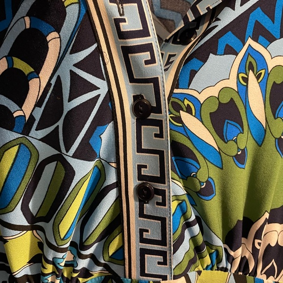 Colorful Geometric Patterned Dress - Picture 5 of 7